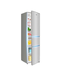CHIGO Refrigerator, Mechanical Temperature Control, Three-Door Compact Home Refrigerator for Dorm, Rental, Office - Large Capacity with Fresh & Soft Freeze Compartment [Bulk Purchase] / BCD-239D