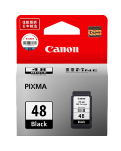Canon PG-48 Black Ink Cartridge (Compatible with E478/E478R/E3480/E418/E4280/E4580)