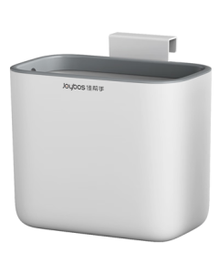 Jiabangshou 7.4L Hanging Kitchen Trash Can, Medium Size, Lidless, Wall-Mounted, Tall Design for Home Use, No Bending Needed, Suitable for Bathroom, Toilet, and Living Room