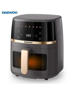 DAEWOO Multi-functional 5L Large Capacity Electric Air Fryer with Visual Smart Touch Control DYKZ-5013E Phantom Gray 5L
