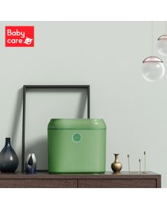 babycare Baby Bottle Sterilizer with Dryer, UV Sterilizer 8.7L Dual Lamp, Multi-functional Sterilizing Pot, 8800S Jazz Green Luxury Edition