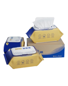 Mayinglong Flushable Wet Wipes Family Pack (84 Sheets * 5 Packs) - Antibacterial Toilet Wet Wipes, Compatible with Toilet Paper