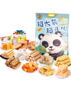 Hsu Fu Chi Giant Snack Gift Box 6-Pound Pack Mid-Autumn Festival Gift Assorted Biscuits Cakes Snacks Puffed Snack Box