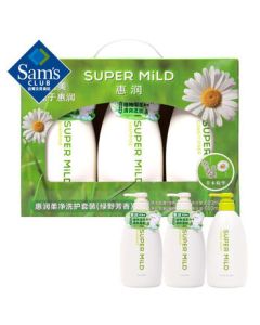 Japan Import Soft & Clean Hair Care Set (Green Field Fragrance) 600mL*2+600mL