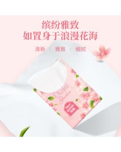 Huixun Handkerchief Tissue 10 Packs * 1 Roll * 7 Sheets, Portable Thickened Facial Tissues, Napkins
