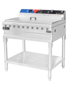 Shentop Commercial Electric Deep Fryer, Large Breakfast Shop Doughnut Fryer Machine, Vertical Stand Fryer with High Capacity STEZ-CD23