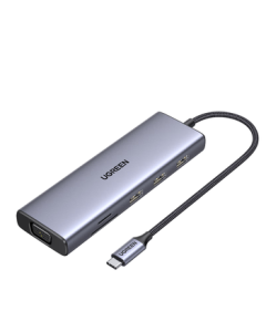 UGREEN Type-C Hub USB-C Card Reader Thunderbolt 4 Dock HDMI Ethernet Adapter HUB Splitter Compatible with MacBook Air Huawei Lenovo