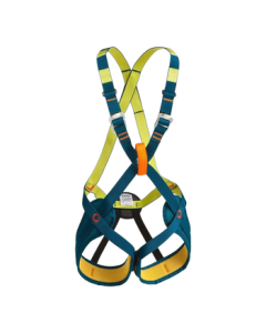 Decathlon Rock Climbing Harness for Kids and Teens Full Body Blue Reduces Body Inversion Up to 30 kg-670934