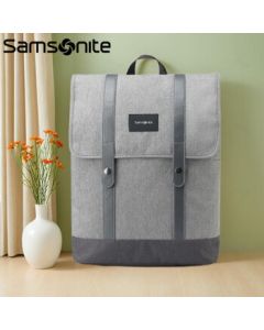 Samsonite Men's Backpack · Single Side Pocket Multi-Layer Space Flap Design Gray/08018