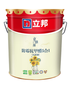 Nippon Paint Latex Paint Jingyaju Wall Paint Latex Paint White Paint Anti-Mold Anti-Formaldehyde Odorless Five-in-One 18L/Approx. 25kg