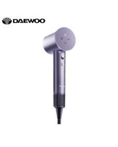 DAEWOO High-Speed Hair Dryer, High Power Negative Ion Fast-Drying Low-Noise Hair Care with Negative Ion, Strong Wind Fast Drying, One-Touch Hot/Cold Air HD04pro Flowing Purple