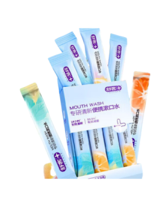 Saky Portable Mouthwash (Vitalizing Grapefruit + Refreshing Mint) 12ml×20