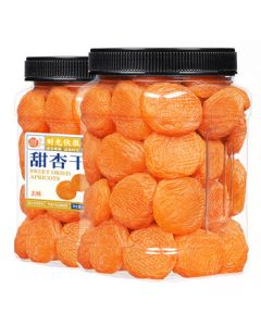 Meiguo Shiguang Dried Apricots 400g Pitted Apricot Preserves Xinjiang Specialty Apricot Meat Candied Fruit Dried Snacks for Mid-Autumn Festival