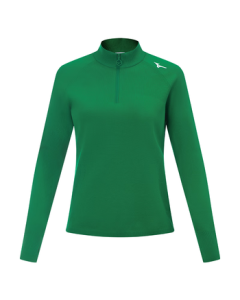 MIZUNO RHYTHM Series Women's Slim-Fit Elegant Sports Casual Knit Top 37/Jade Green S