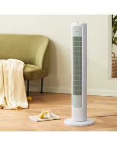Bear Electric Fan, Household Tower Fan, Bladeless Floor Fan, Low-Noise Tower Fan, Tower Floor Fan DFS-D40G1