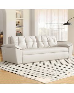 L&S Convertible Sofa Bed, Foldable Extendable Multi-functional Storage Sofa S189 2.3m with Storage for Small Spaces Living Room