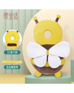 Aibaoshi Anti-Fall Pillow Baby Walking Anti-Fall Hat Infant Head Protector Electric Vehicle Anti-Collision Head Pad Little Bee S150