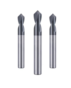 Chuanren 90-Degree Tungsten Carbide Center Drill Countersink Bit, Positioning Drill C for CNC Center, Tungsten Carbide Center Drill D10*75L