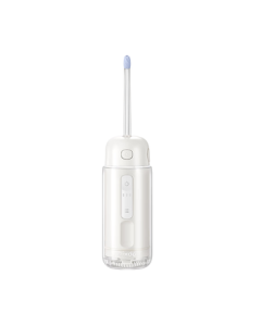 bixdo Capsule II Water Flosser - Portable Retractable Oral Irrigator in Warm Porcelain White, Perfect as Mid-Autumn Festival Gift or Birthday Present [Essential for Travel]