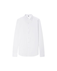 Jingdong Jingzao [Classic Series] Men's Shirt White Shirt Autumn Solid Color Long Sleeve Shirt Jacket Men Classic Style - White 41