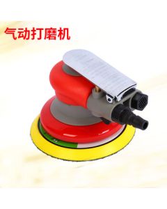 Hanlu Pneumatic Sander 518 Sanding Machine Car Waxing Machine Shipyard Grinding and Polishing 518 Industrial Grade Red