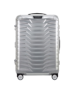 Samsonite 20-inch Aluminum Magnesium Alloy Suitcase, Fashionable Travel Luggage KO2 Silver TSA Lock Carry-On