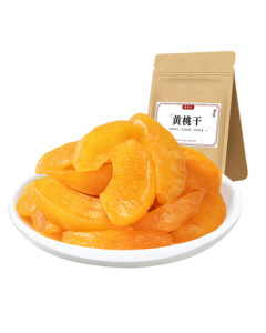 Muguo Ren Dried Yellow Peach 100g Preserved Fruit Snack Dried Peach Meat