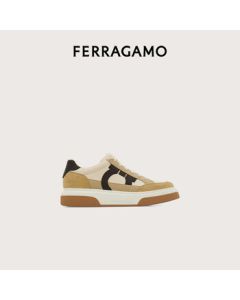 Ferragamo Men's Bone/Beige Casual Shoes 0778891_M _ Size 85/42.5 Gift for Boyfriend