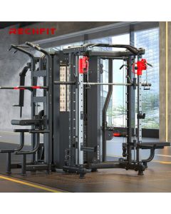 Ruizhi C09 Comprehensive Trainer Four-Station Multi-Functional Strength Equipment Large-Scale Fitness Combo Set
