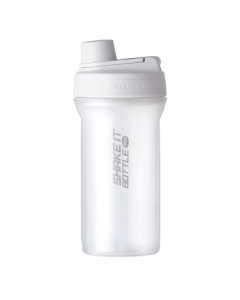 LOCK&LOCK Large Capacity Tritan Sports Shaker Bottle with Portable Handle, 800ML Grey Plastic Cup for Men and Women
