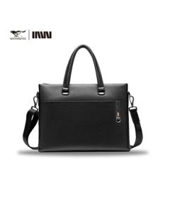 Septwolves Briefcase Business Men's Genuine Leather Handbag 14-inch Laptop Bag Teacher's Day Gift