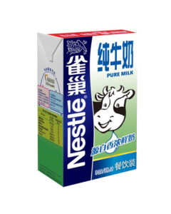 Nestle Pure Milk 1L Whole Milk for Breakfast, Coffee Art, Dessert Topping, and Bubble Tea Shops