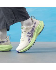 ASICS Men's All-Season Running Shoes 1011C042-300 [South] Beige/Green 39.5