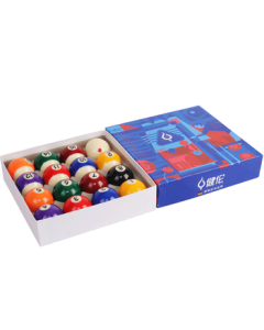 Jianlun Black Eight Pool Table American Standard Large Training Mid-Eight Pool Table Accessories Black King Crystal Ball 57.2mm