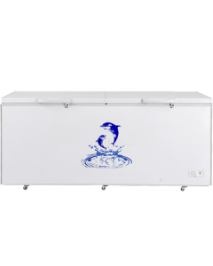 AUCMA 560L Large Capacity Household & Commercial Freezer, Chest Freezer with Convertible Refrigeration/Freezing, Single Temperature Top-Open Freezer BC/BD-560TC