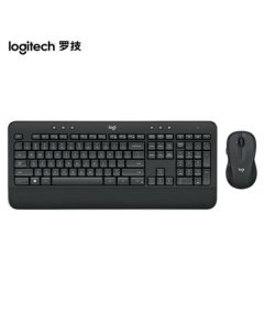 Logitech MK545 Wireless Keyboard and Mouse Combo, Full-Size Office Set with 2.4G Wireless Receiver, Black