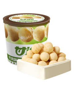 Ganyuan Wasabi-Flavored Macadamia Nuts Daily Snack Roasted Nuts Specialty Snack for Leisure and Office 155g