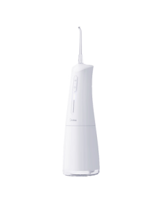 Midea Water Flosser, Teeth Cleaner Oral Irrigator, Portable for Travel, Home Use with Orthodontic Nozzle, White MC-BJ0301, Birthday & Mid-Autumn Festival Gift