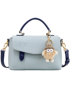 TEENMIX Women's Leather Cambridge Bag – Premium Handheld Crossbody Shoulder Bag for Commuting, Birthday Gift for Girlfriend or Wife