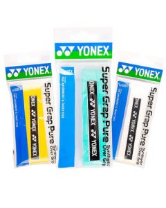 YONEX Badminton Grip Tape Anti-Slip Sweat-Absorbent Handle Wrap AC108EX White + Green + Yellow 3-Piece Independent Packaging