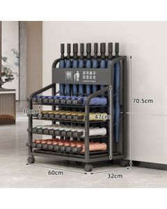 Mo Xiu Jin Umbrella Stand Storage Rack for Schools, Hotel Lobbies, and Sales Offices Commercial Umbrella Drying Rack