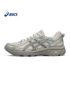 ASICS Women's Durable Breathable Running Shoes GEL-VENTURE 6 Light Gray 35.5