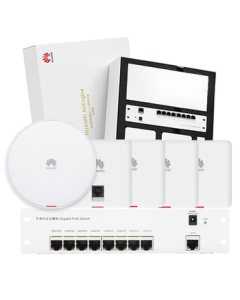 Huawei Whole-Home WiFi6 Set: 2 Ceiling AP Panels + 3 Dual-Port 86 AP Panels + 8-Port Switch, Wireless Gigabit AC+AP Router, 3000M Enterprise-Level Network
