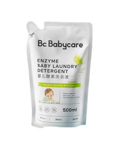 babycare Baby Laundry Detergent, Hypoallergenic & Alcohol-Free, Plant Enzyme Stain Remover for Newborns & Infants 0-3 Years, 500ml