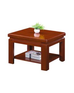 Zhenyuan Square Coffee Table, Painted Wood Veneer, Matching Sofa Coffee Table, 700*700*480mm, Unit: Piece