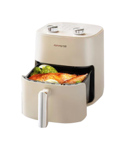 Joyoung No-Flip Efficient Roasting Steam Tender Fry 5L Large Capacity Multi-Functional Automatic Air Fryer with Steam, Roast, and Fry Features KL50-V515