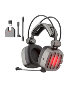 Siberia (XIBERIA) [Best Seller] S21GS Bluetooth Gaming Headset 2.4G Wireless Over-Ear Gaming Headset for PC with One-Click 7.1 Surround Sound for Competitive Gaming