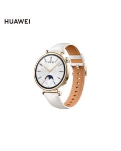HUAWEI WATCH GT4 Smartwatch with Respiratory Health Study, Arrhythmia Alert, Frost White, Supports Year of the Dragon Watch Face