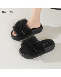 DAPHNE 2025 New Summer Women's Shoes Fashionable Versatile Platform Wedge Sandals