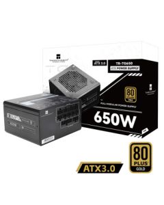 Thermalright TR-TG650 650W Gold Full Modular Power Supply, Japanese Electrolytic Capacitors, 14CM Compact Body, ATX3.0, 80PLUS Gold Certified